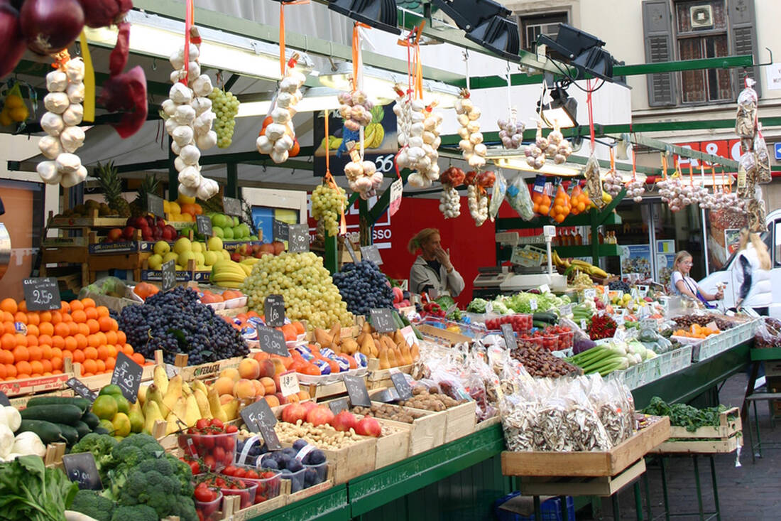 Obstmarkt in Bozen