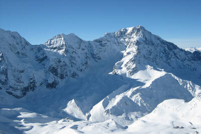 Ortler (3.905 m) winterlich
