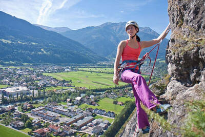 Klettern im Tiroler Oberland
