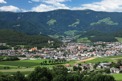 Panoramabild Bruneck (836m)